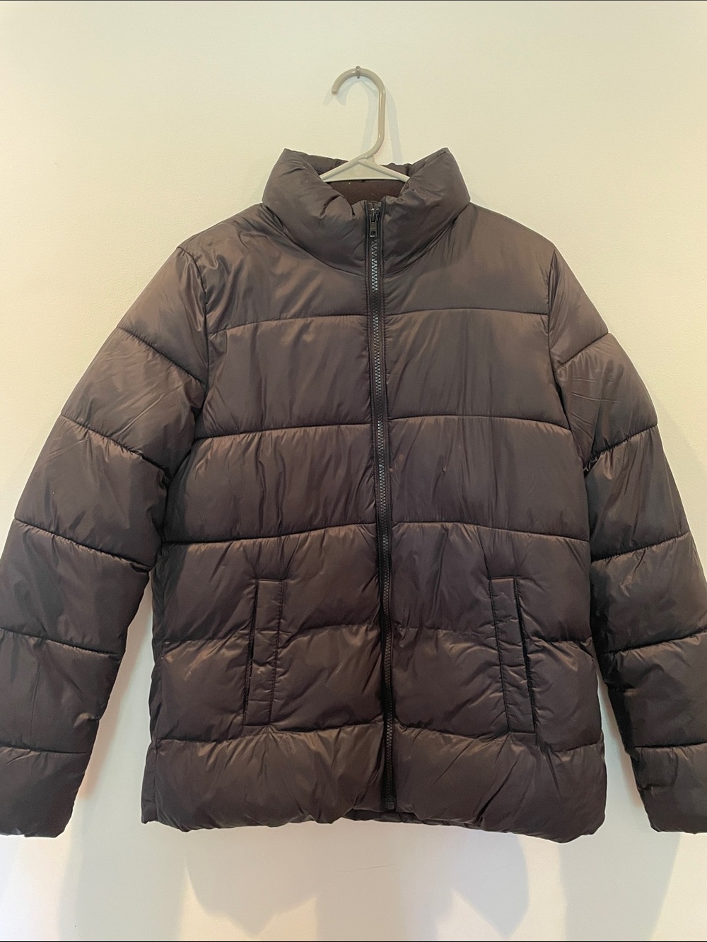 Black Old Navy Puffer Jacket